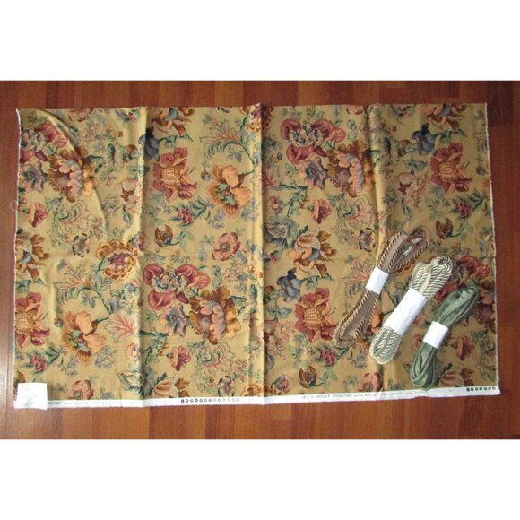 RED Sateen Collection Chintz - Caramel Floral - 54"x 43" - Picture 1 of 8